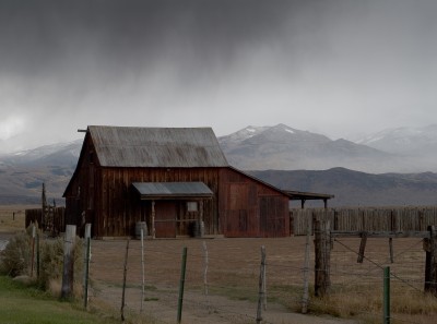 Storm and Old Barn, Bridgeport