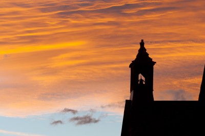 Methodist Church at Sunset, Bodie