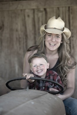 Ridin' That Tractor