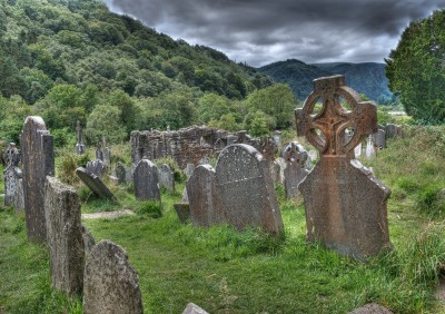 Glendalough Cemetery, Ireland