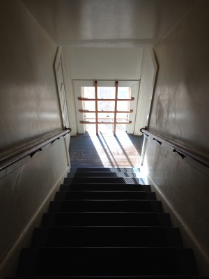 Window, Historic Lifeboat Station, Point Reyes