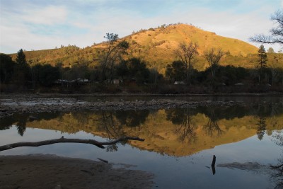 Mount Murphy and the American River, Winter, Coloma