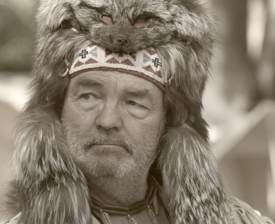 Mountain Man Re-Enactor, Coloma
