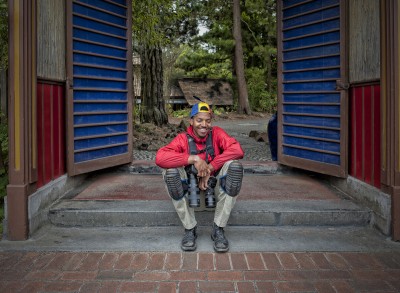 Edgy Portrait, Japanese Gardens, San Francisco