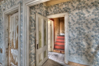 Railway Hotel Stairs, Bodie
