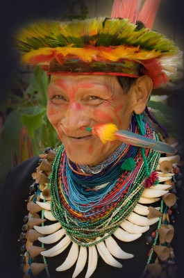 Medicine Man and Shaman, Cuyabeno, Amazon