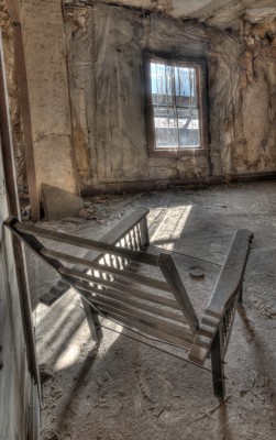 Old Slatted Chair, Bodie