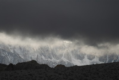 Storm over Mono Lake and the Sierras