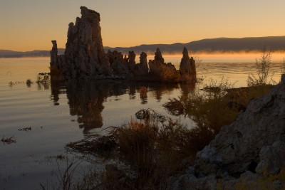 Sunrise and Tufa Towers, Mono Lake