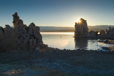 Sunrise and Tufa Towers, Mono Lake