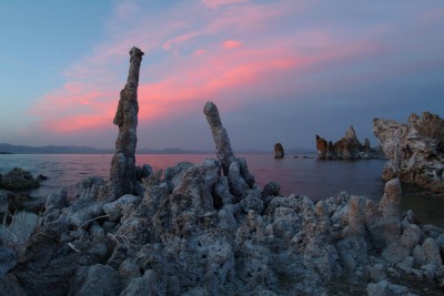 Sunset and Tufa Towers, Mono Lake