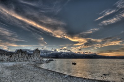 Sunset and Tufas, Mono Lake