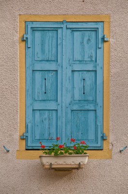 Village Window Shutters, Louhans, France